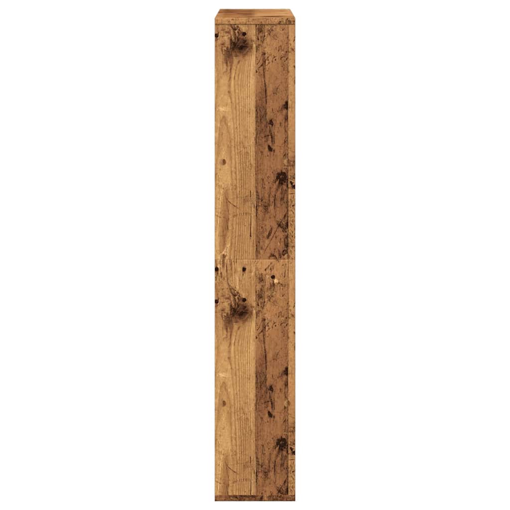 Regal za knjige boja starog drva 72x20x120,5 cm konstruirano drvo