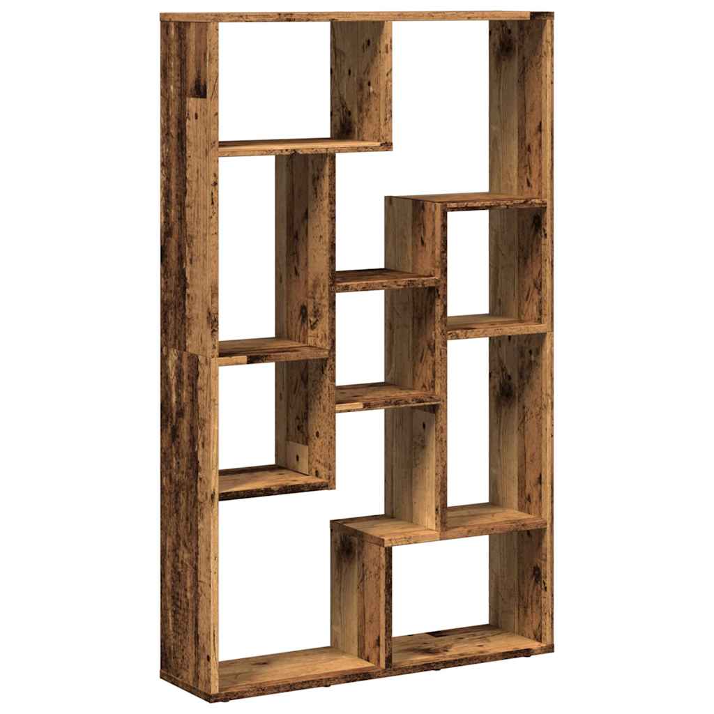 Regal za knjige boja starog drva 72x20x120,5 cm konstruirano drvo