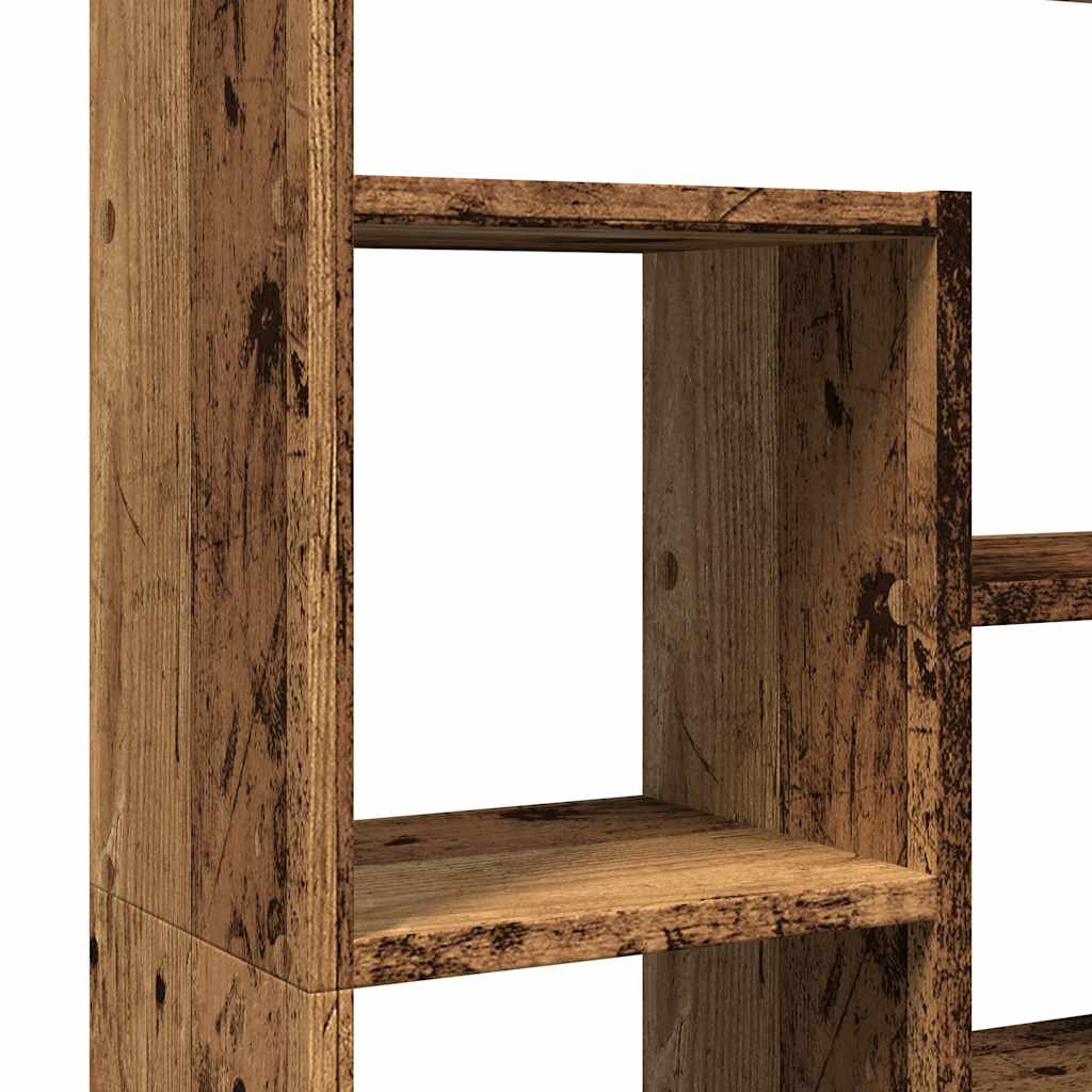 Regal za knjige boja starog drva 72x20x120,5 cm konstruirano drvo