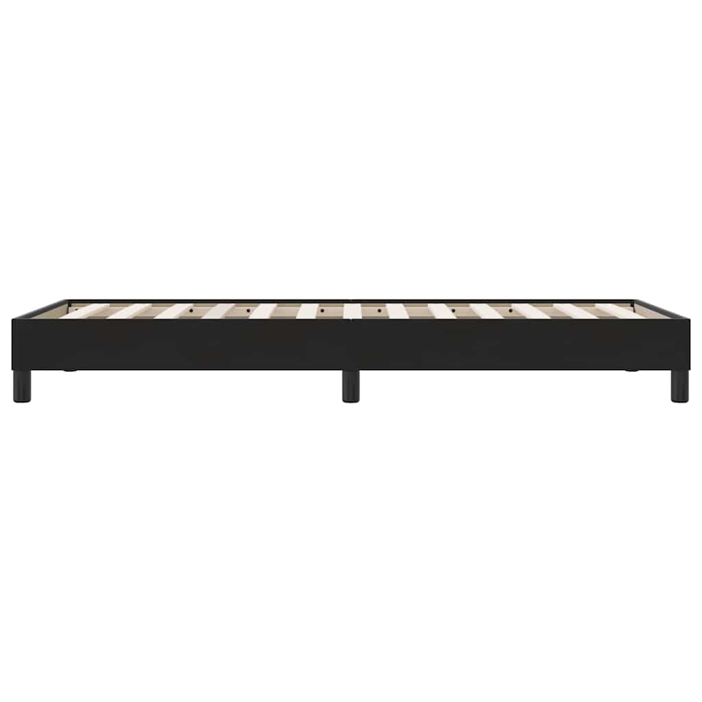 Okvir kreveta bez madraca crni 80x220 cm samt