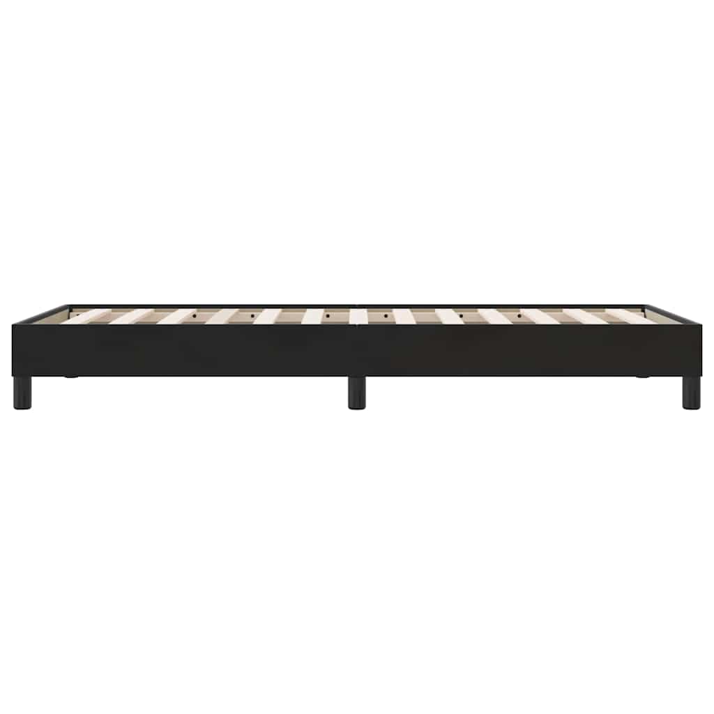 Okvir kreveta bez madraca crni 90x220 cm samt