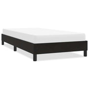 Okvir kreveta bez madraca crni 90x220 cm samt