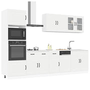 Set kuhinjskih elementa od 7 dijelova "Kalmar" bijelo