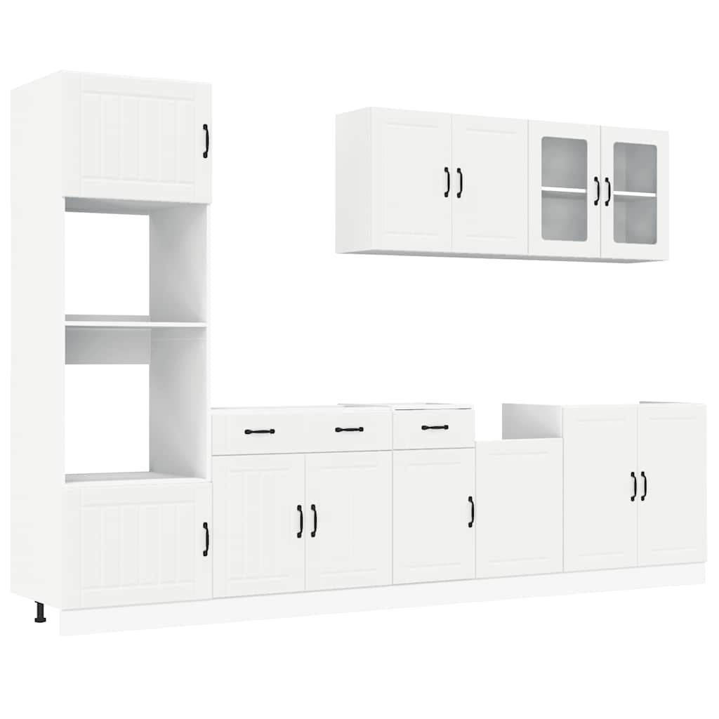 Set kuhinjskih elementa od 7 dijelova "Kalmar" izrađeno drvo
