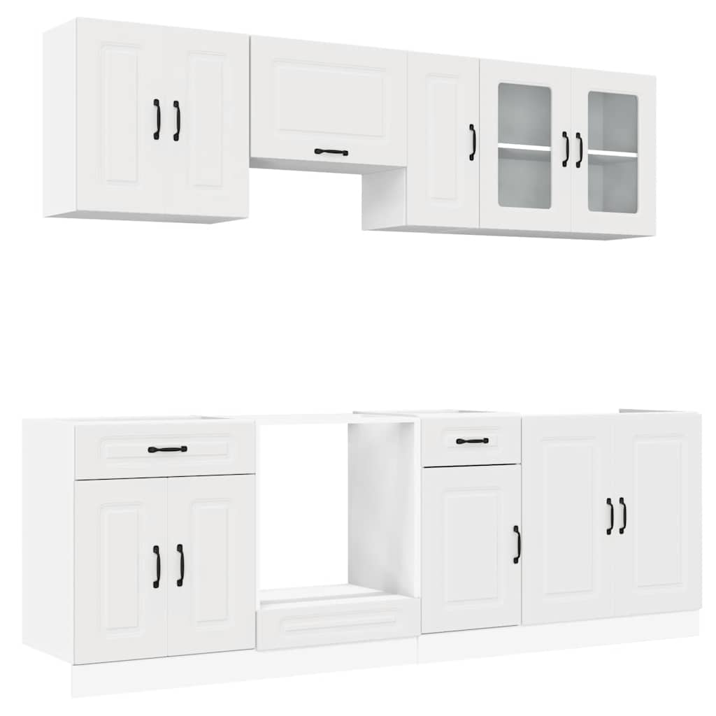 Set kuhinjskih elementa od 8 dijelova "Kalmar" izrađeno drvo