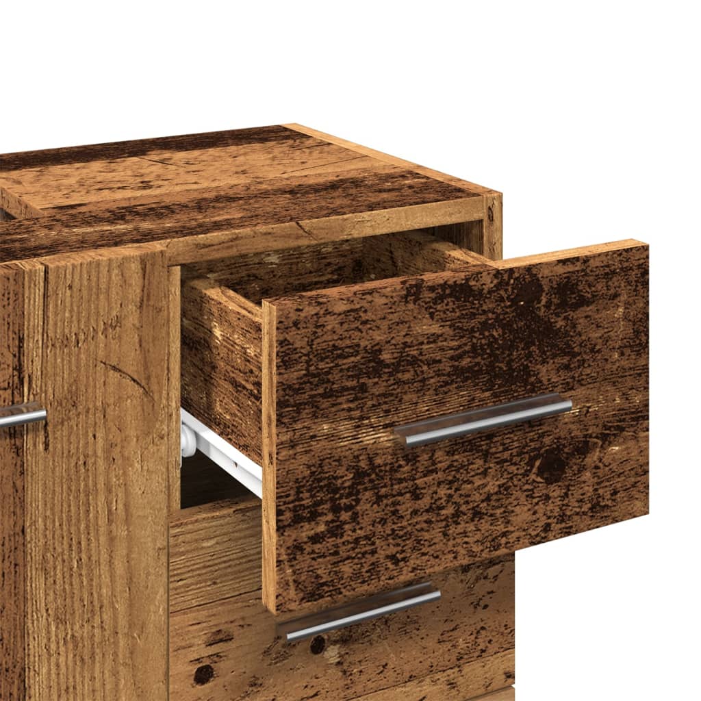 Ormarić za umivaonik boja drva 63x30x54 cm konstruirano drvo