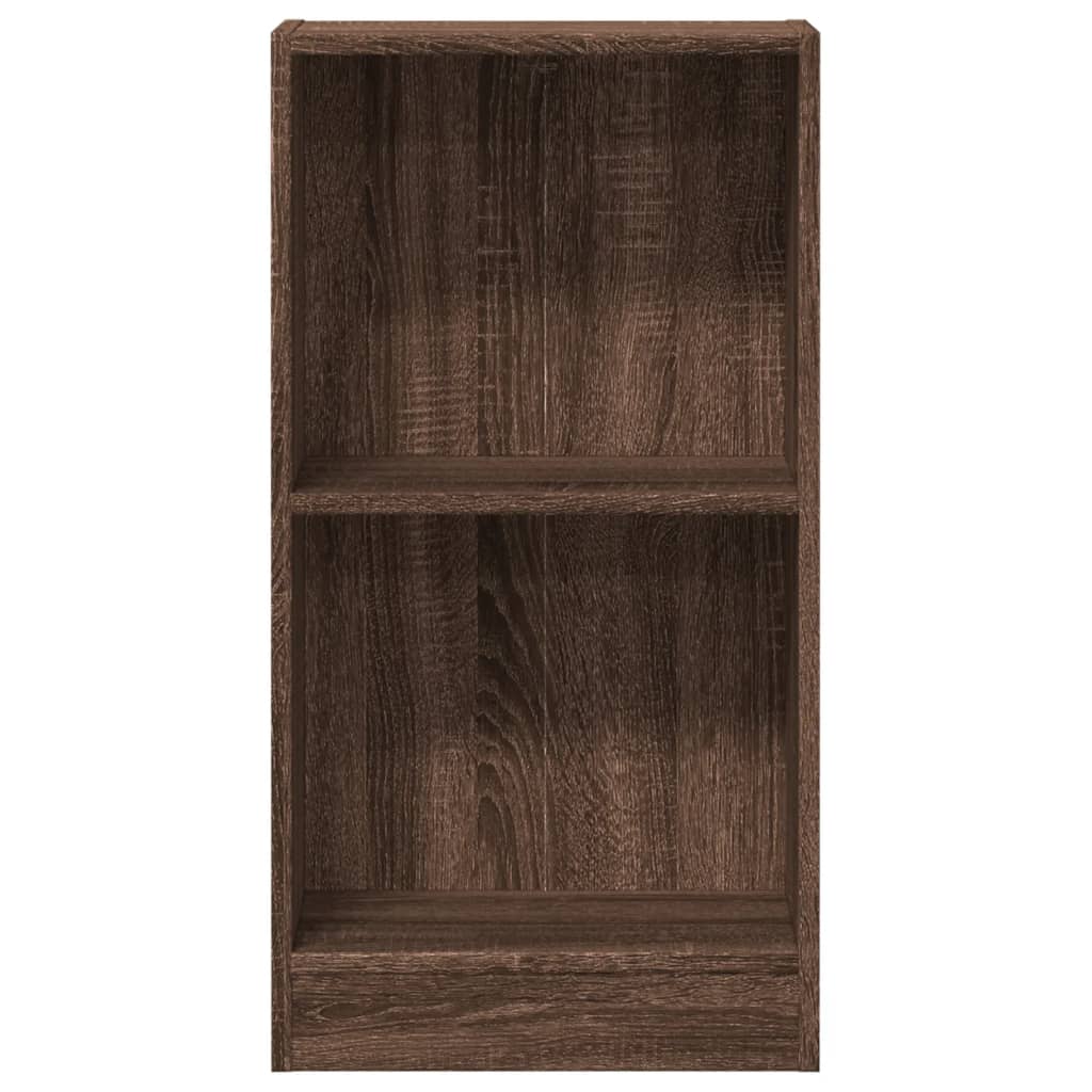 Regal za knjige boja hrasta 40x24x76 cm konstruirano drvo