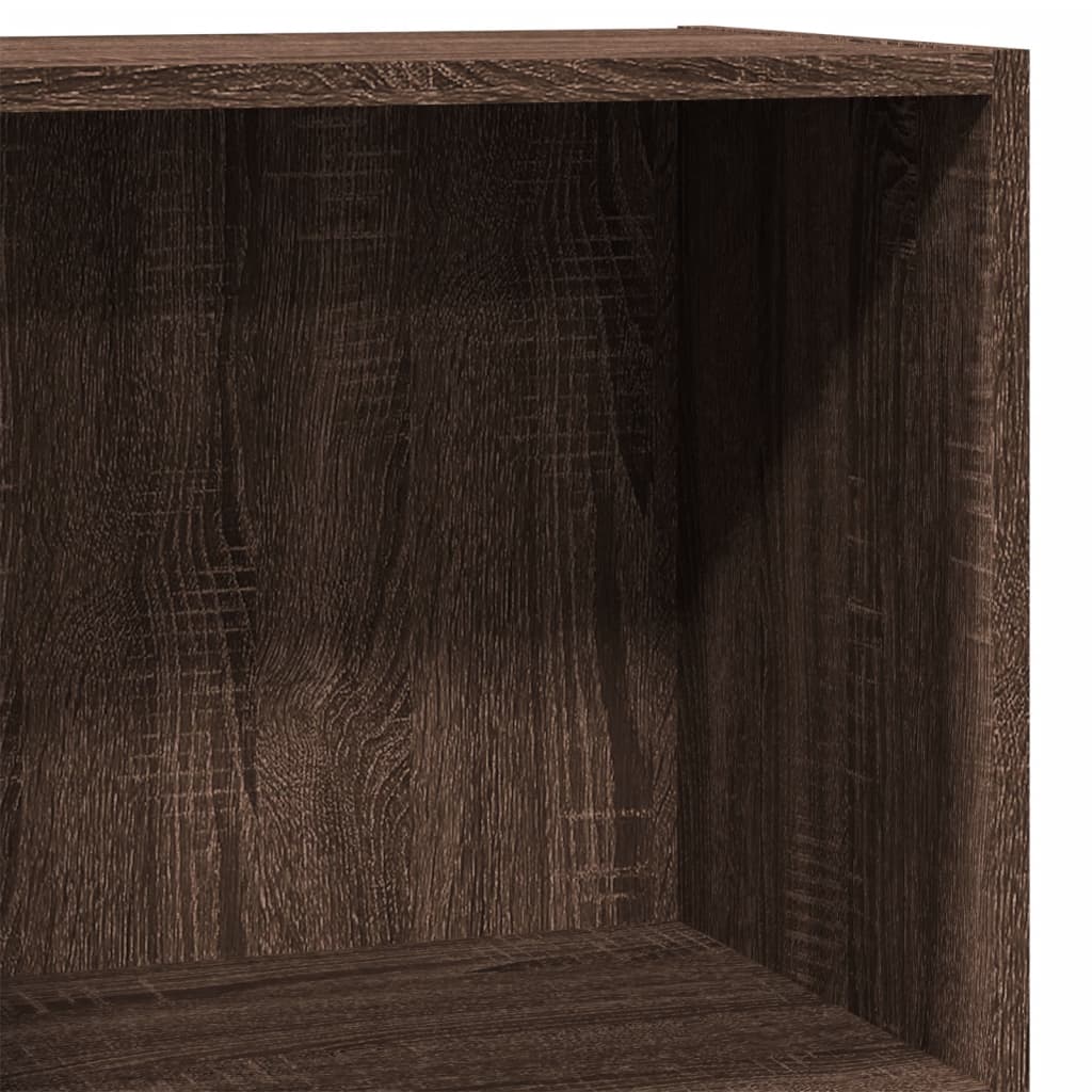 Regal za knjige boja hrasta 40x24x76 cm konstruirano drvo