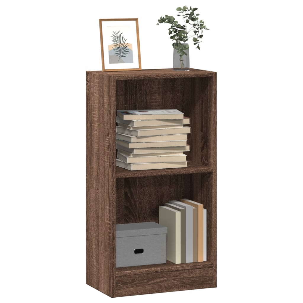 Regal za knjige boja hrasta 40x24x76 cm konstruirano drvo