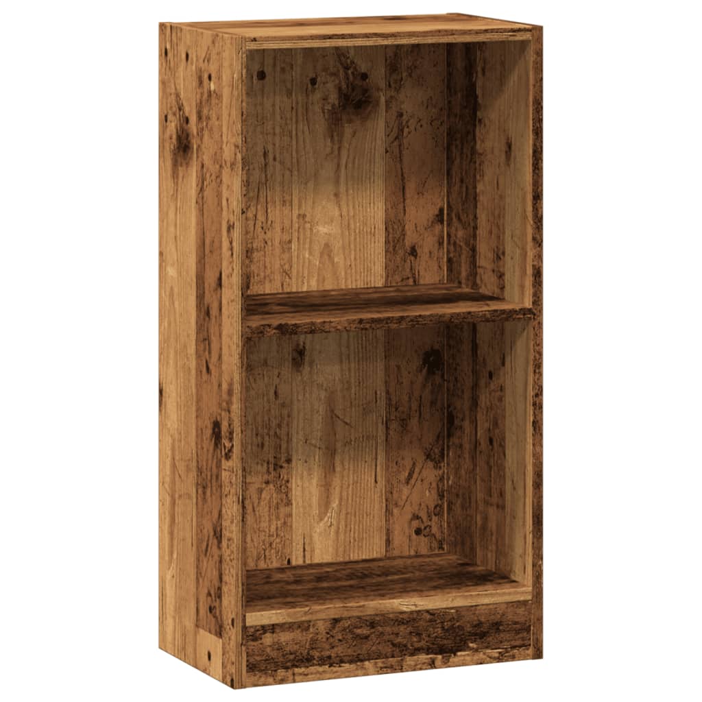 Regal za knjige boja starog drva 40x24x76 cm konstruirano drvo