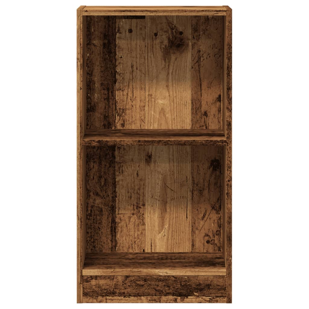 Regal za knjige boja starog drva 40x24x76 cm konstruirano drvo