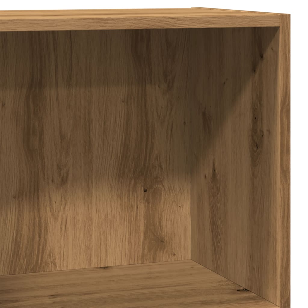 Regal za knjige boja hrasta 40x24x76 cm konstruirano drvo