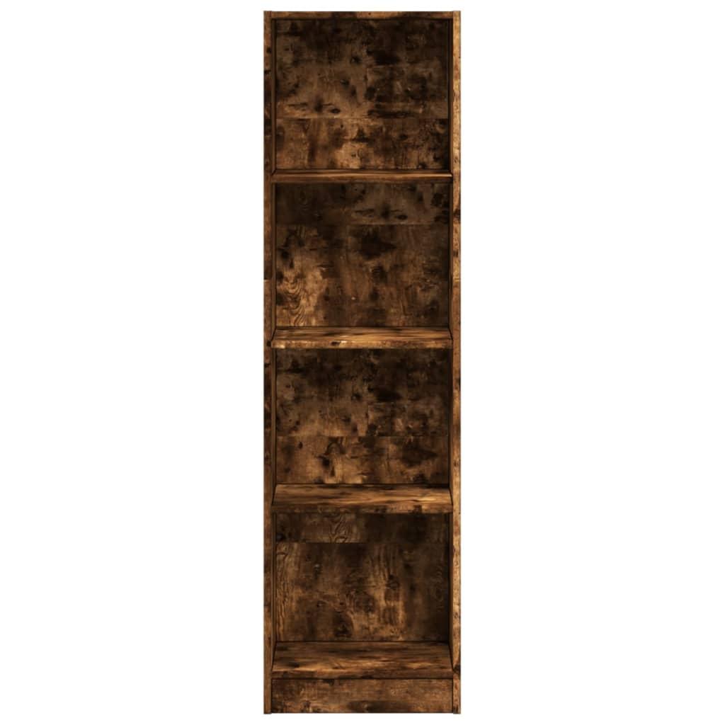 Regal za knjige boja hrasta 40x24x143 cm konstruirano drvo