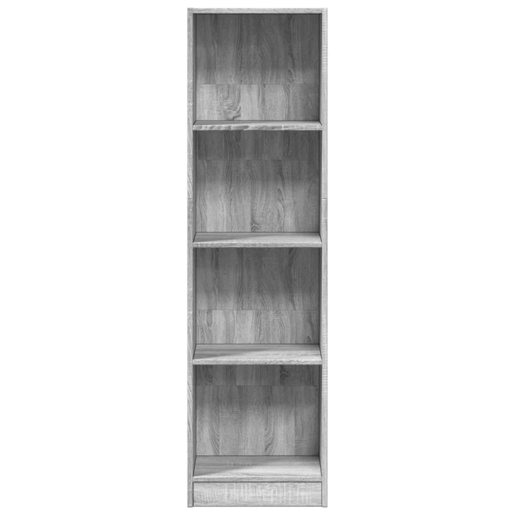 Regal za knjige boja hrasta 40x24x143 cm konstruirano drvo