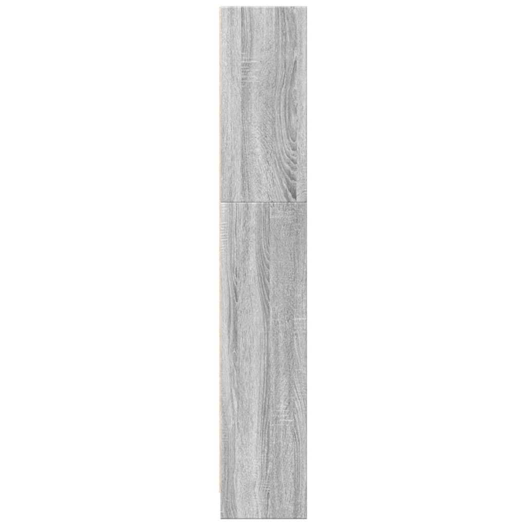 Regal za knjige boja hrasta 40x24x143 cm konstruirano drvo
