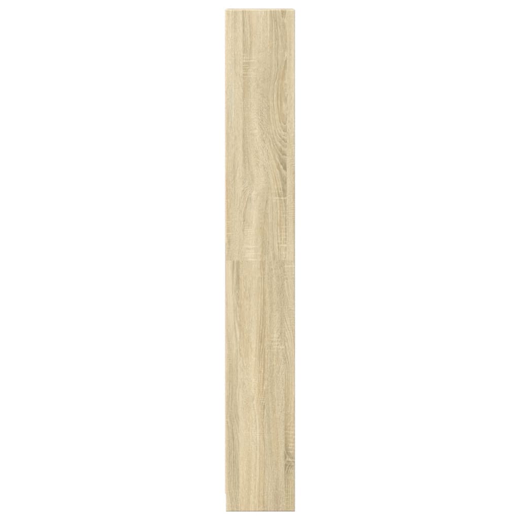 Regal za knjige boja hrasta 40x24x176 cm od konstruiranog drva