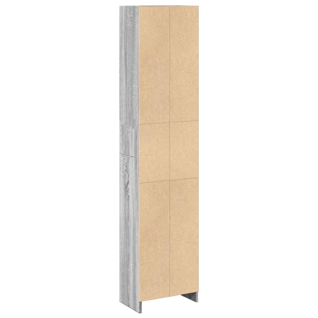Regal za knjige boja hrasta 40x24x176 cm konstruirano drvo