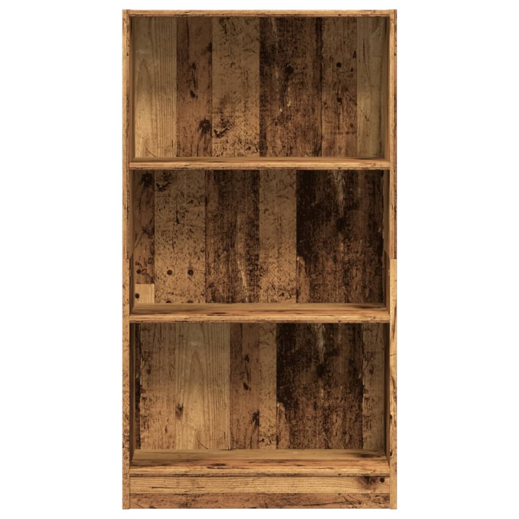 Regal za knjige boja starog drva 60x24x109 cm konstruirano drvo