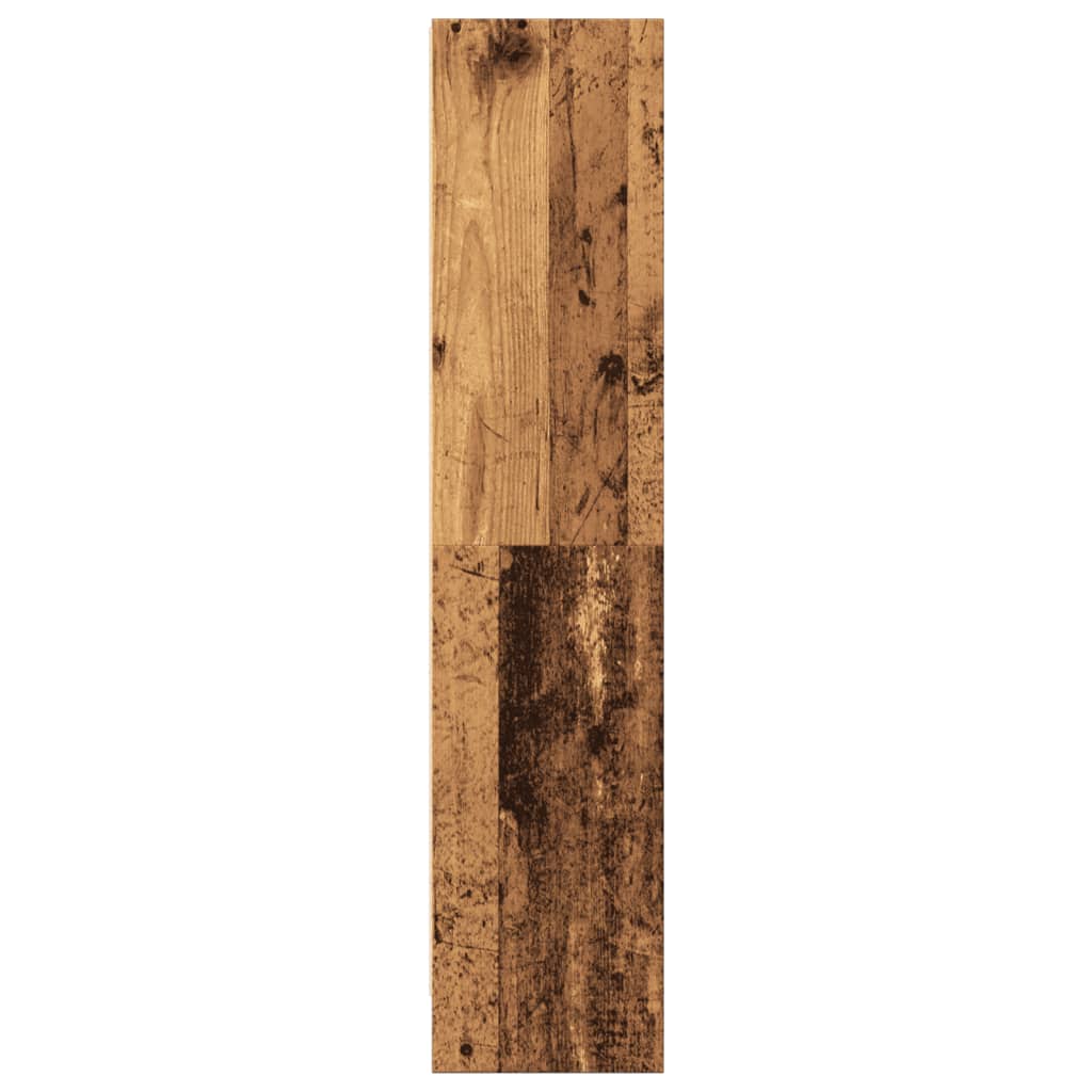 Regal za knjige boja starog drva 60x24x109 cm konstruirano drvo
