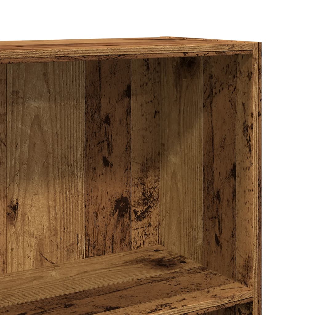 Regal za knjige boja starog drva 60x24x109 cm konstruirano drvo