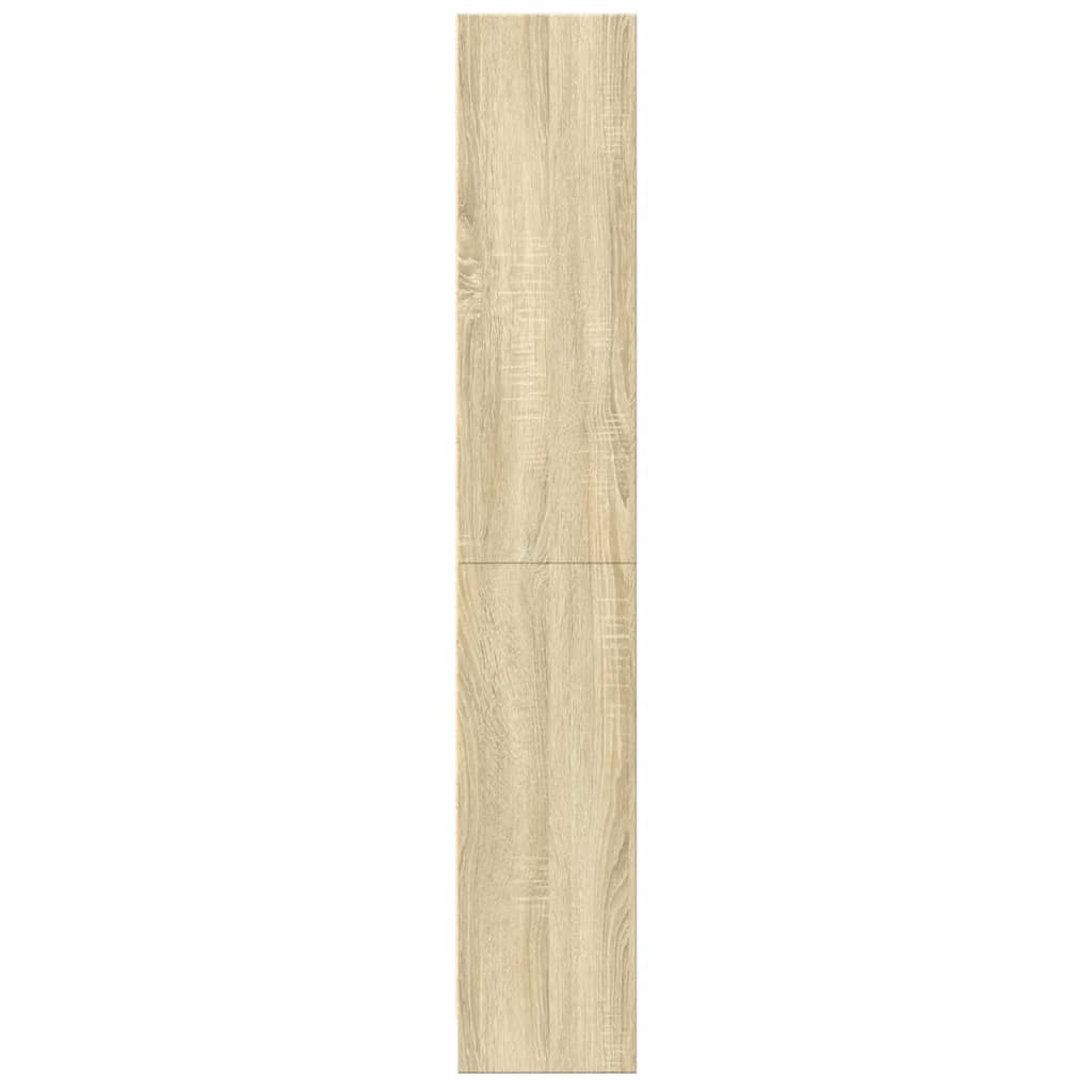 Regal za knjige boja hrasta 60x24x143 cm od konstruiranog drva