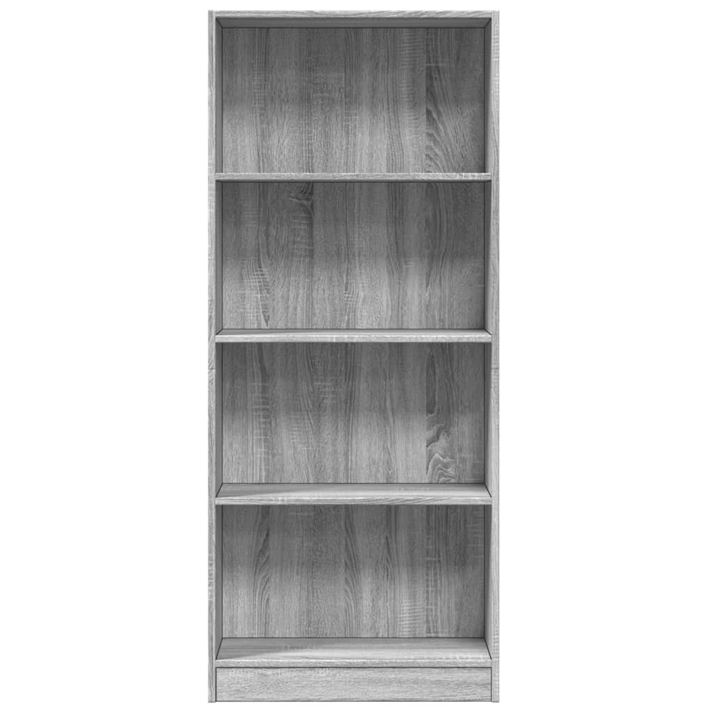 Regal za knjige boja hrasta 60x24x143 cm konstruirano drvo