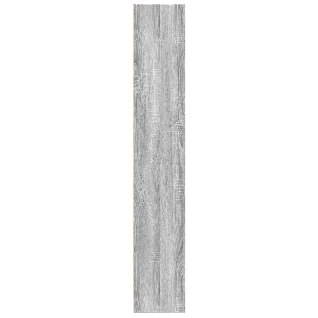Regal za knjige boja hrasta 60x24x143 cm konstruirano drvo