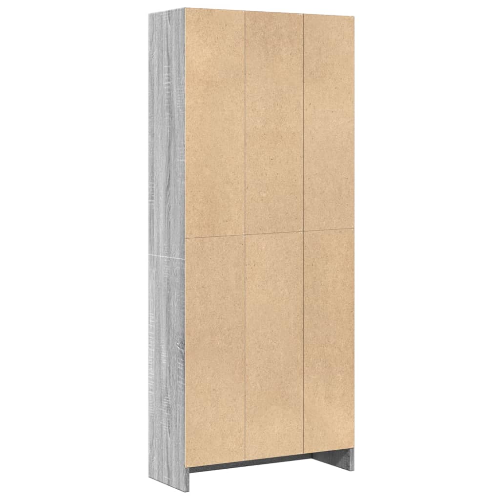 Regal za knjige boja hrasta 60x24x143 cm konstruirano drvo