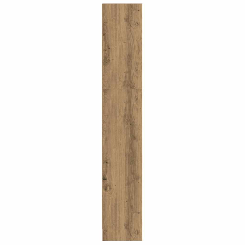 Regal za knjige boja hrasta 60x24x143 cm konstruirano drvo