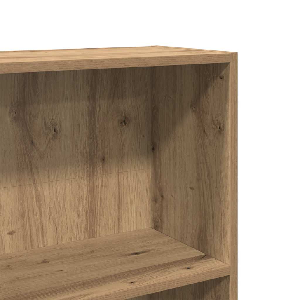 Regal za knjige boja hrasta 60x24x143 cm konstruirano drvo