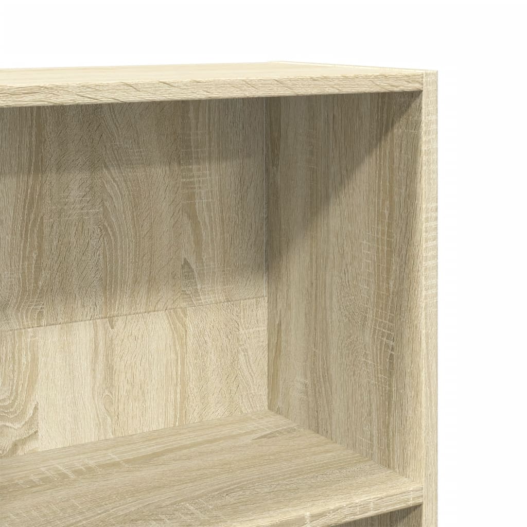 Regal za knjige boja hrasta 60x24x176 cm od konstruiranog drva