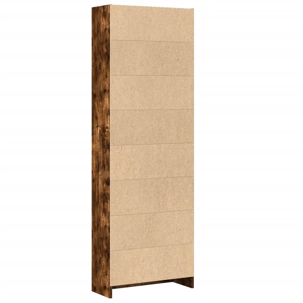 Regal za knjige boja hrasta 60x24x176 cm od konstruiranog drva