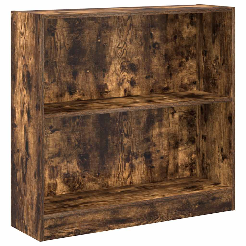 Regal za knjige boja hrasta 80x24x76 cm konstruirano drvo