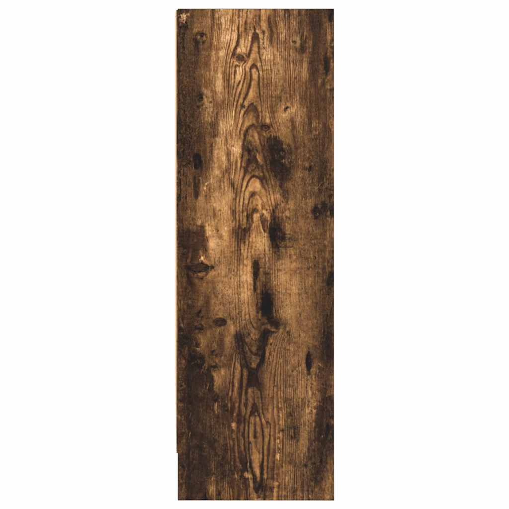 Regal za knjige boja hrasta 80x24x76 cm konstruirano drvo