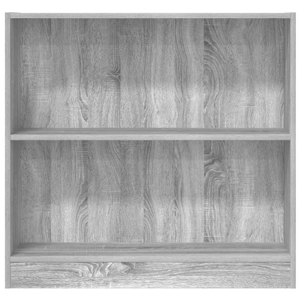 Regal za knjige boja hrasta 80x24x76 cm konstruirano drvo