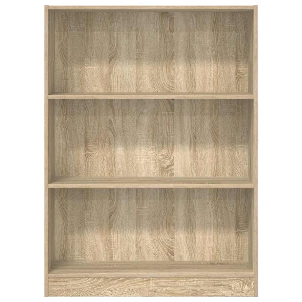 Regal za knjige boja hrasta 80x24x109 cm od konstruiranog drva