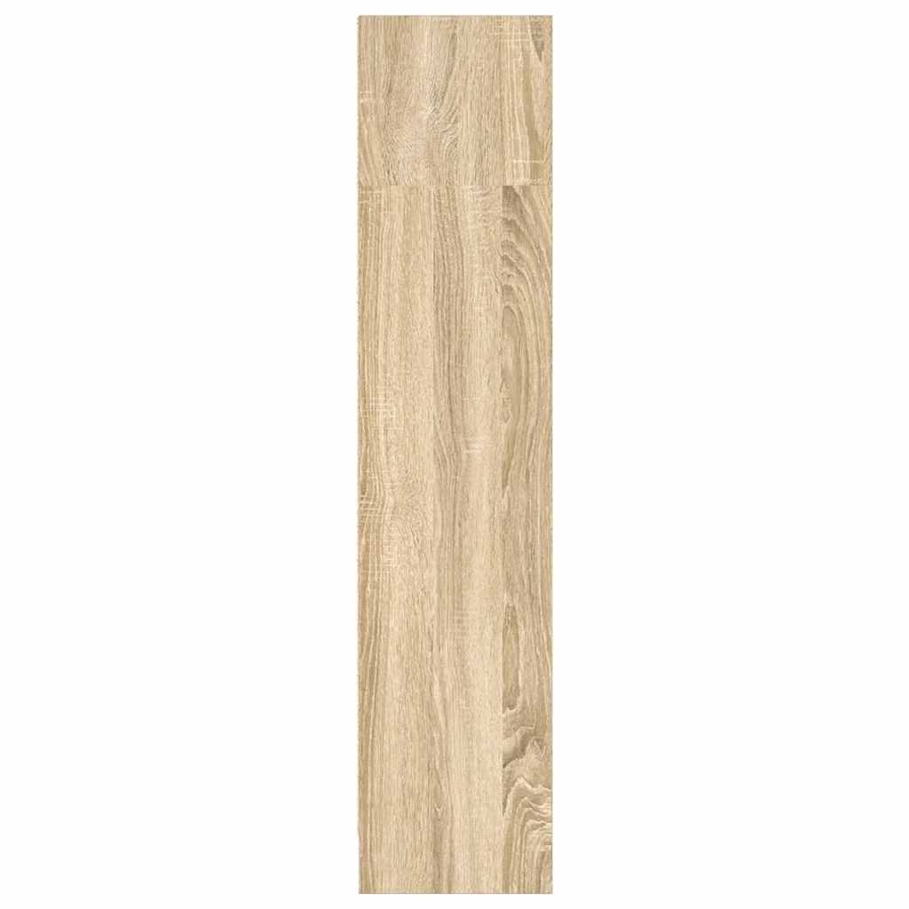 Regal za knjige boja hrasta 80x24x109 cm od konstruiranog drva