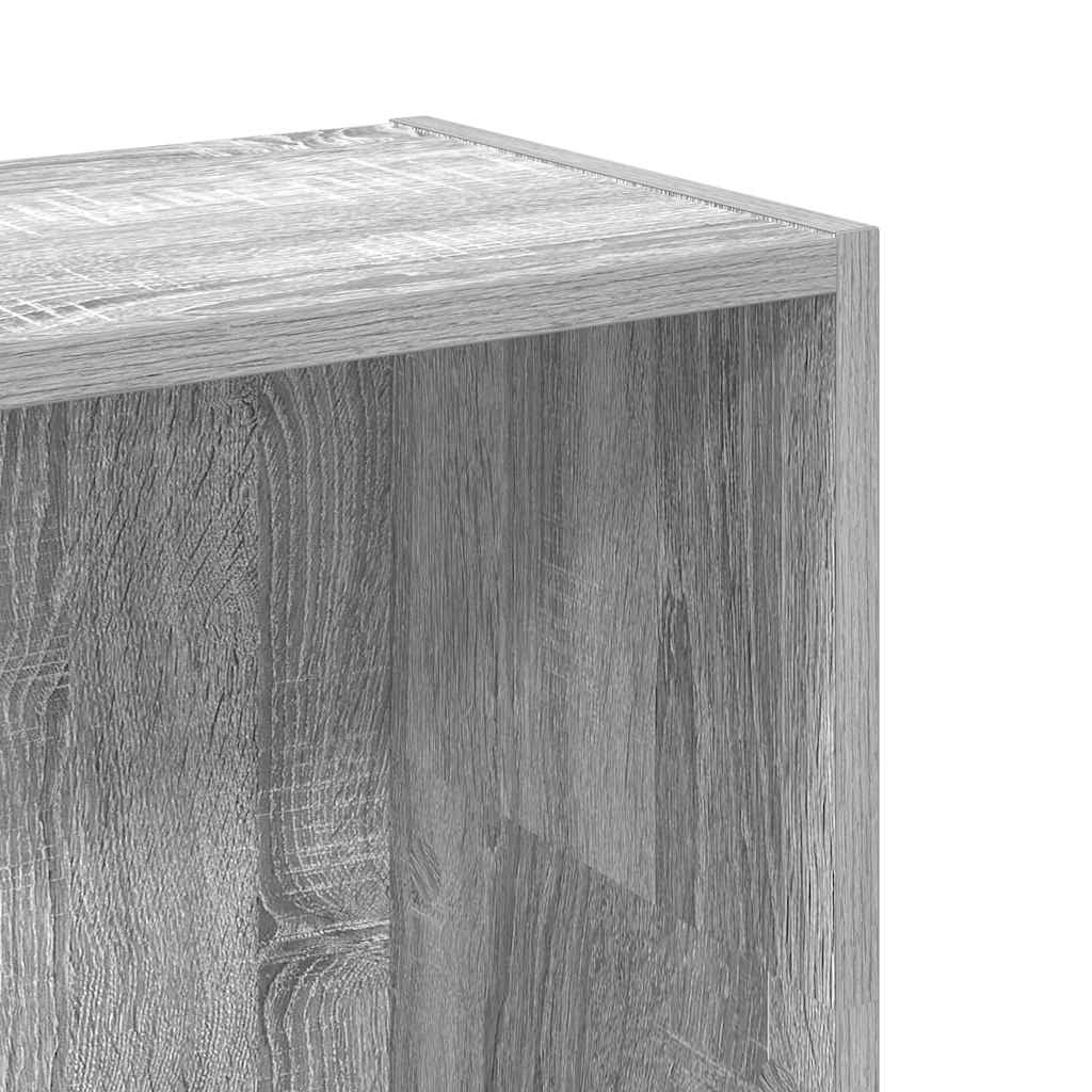 Regal za knjige boja hrasta 80x24x109 cm konstruirano drvo
