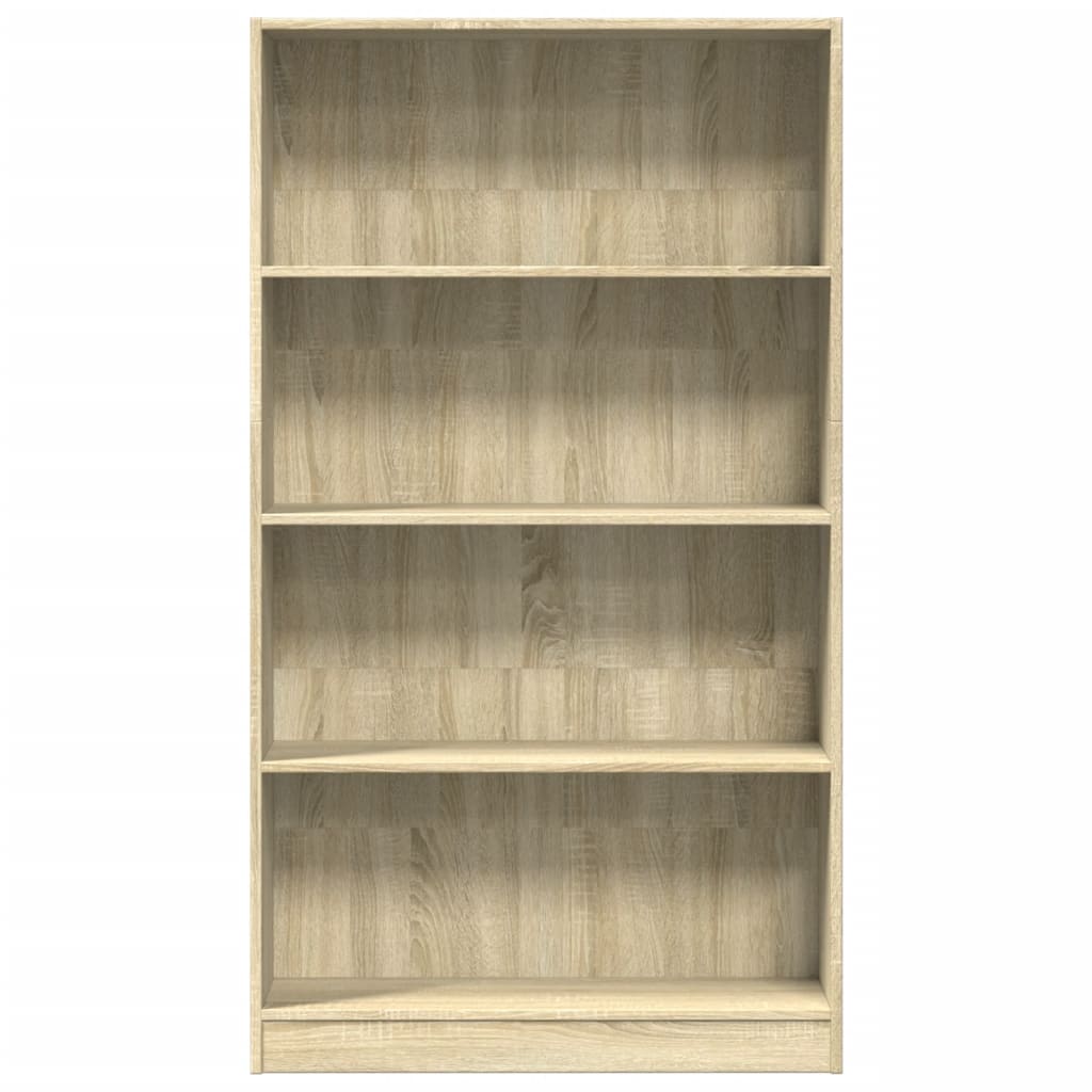 Regal za knjige boja hrasta 80x24x143 cm od konstruiranog drva