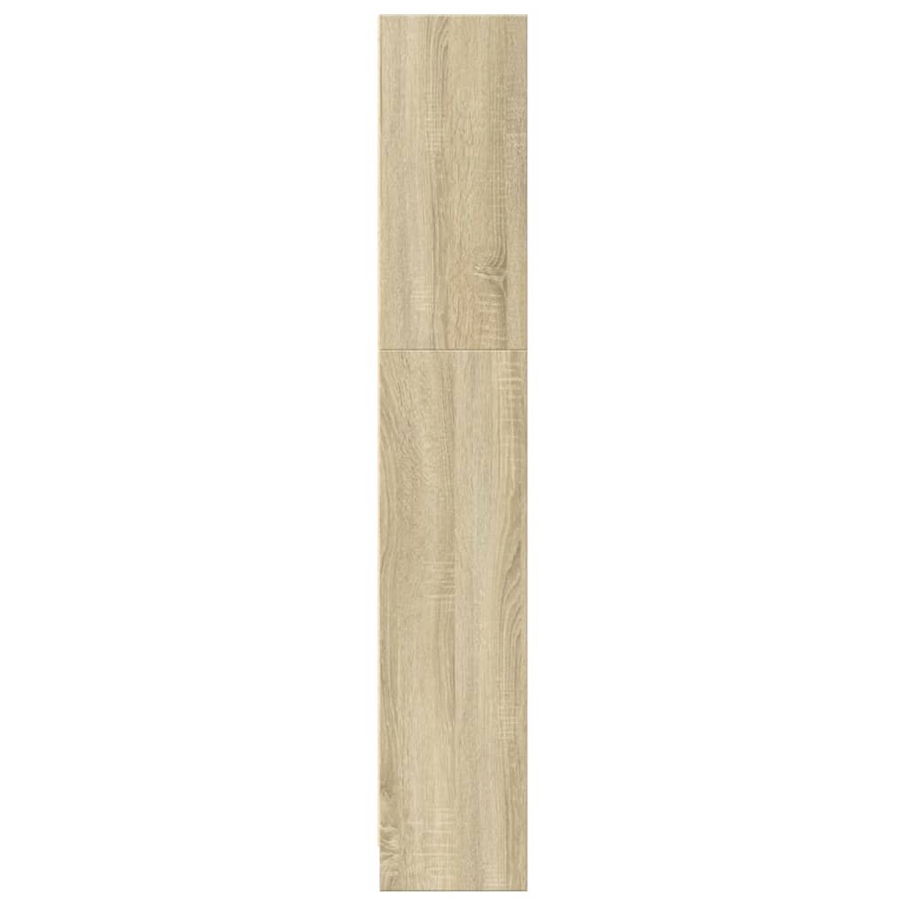 Regal za knjige boja hrasta 80x24x143 cm od konstruiranog drva