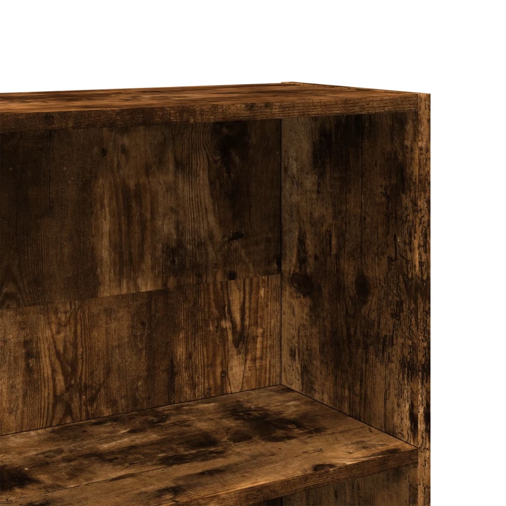 Regal za knjige boja hrasta 80x24x176 cm konstruirano drvo