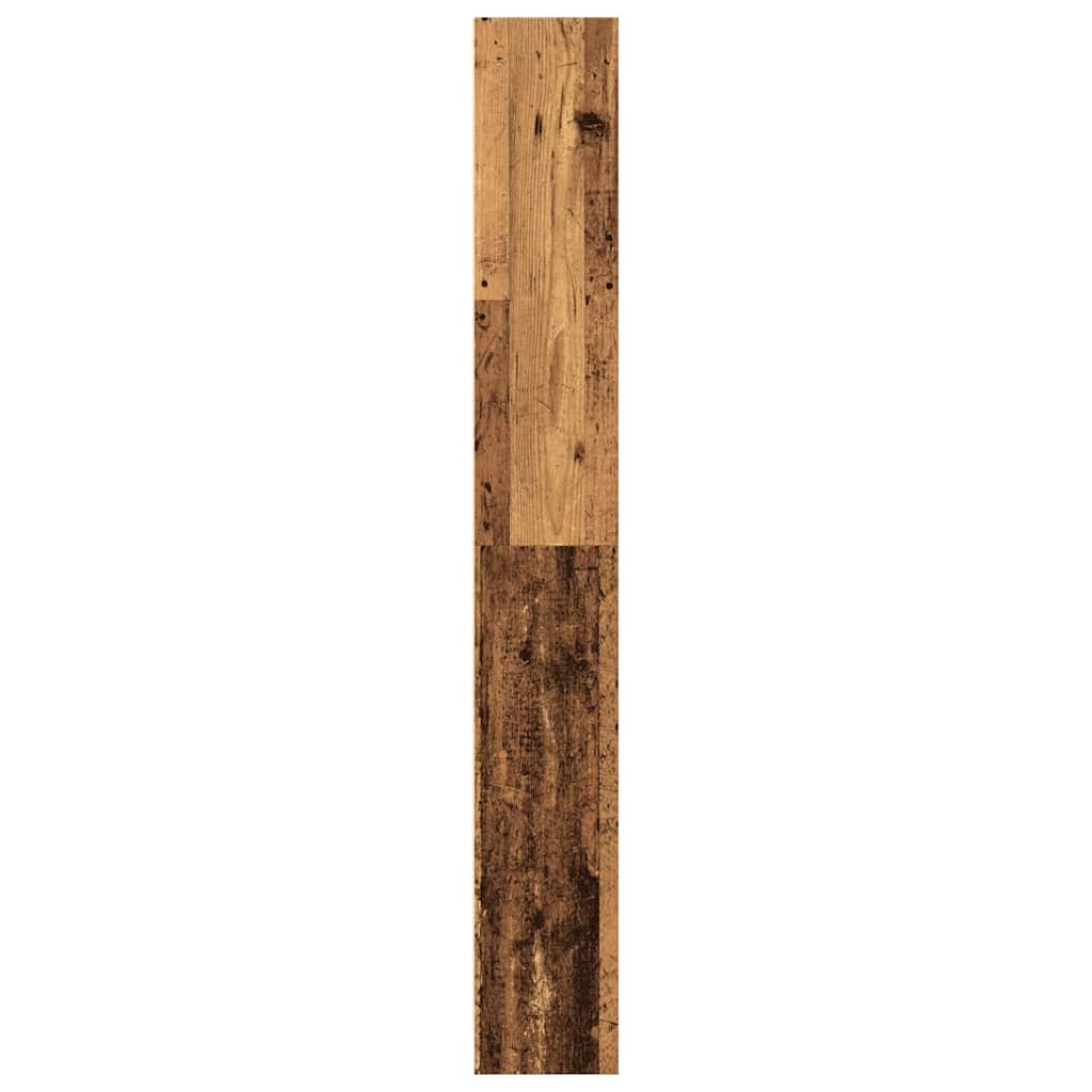 Regal za knjige boja starog drva 80x24x176 cm drveni