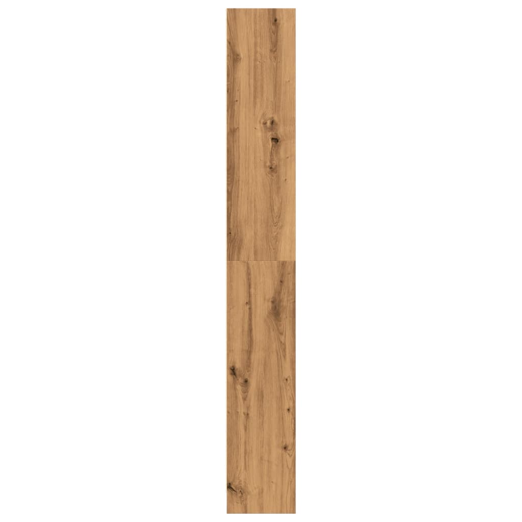 Regal za knjige boja hrasta 80x24x176 cm konstruirano drvo