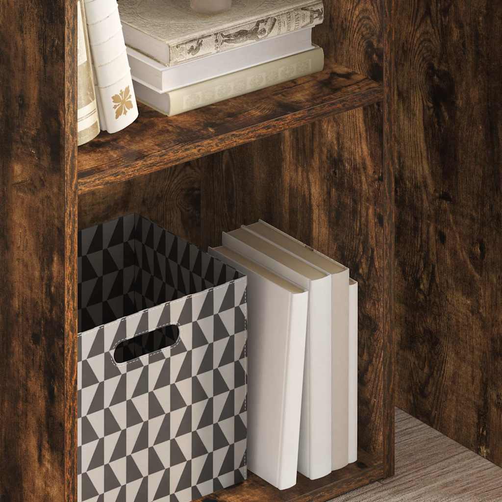 Regal za knjige boja hrasta 40x30x77 cm konstruirano drvo