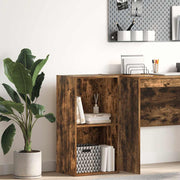 Regal za knjige boja hrasta 40x30x77 cm konstruirano drvo