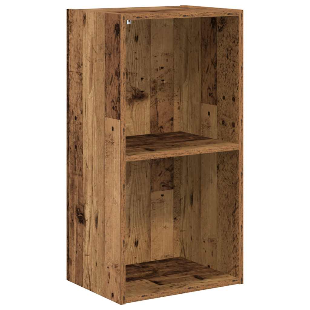 Regal za knjige boja starog drva 40x30x77 cm konstruirano drvo