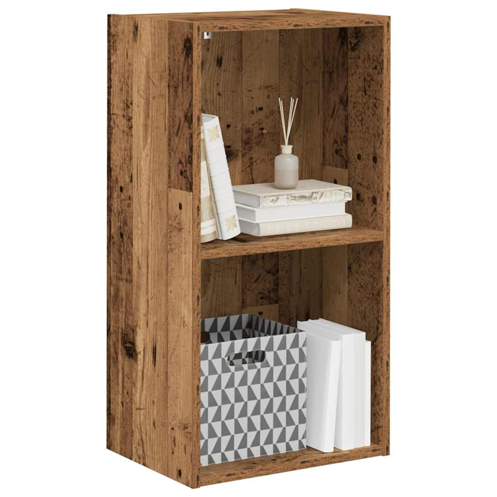 Regal za knjige boja starog drva 40x30x77 cm konstruirano drvo