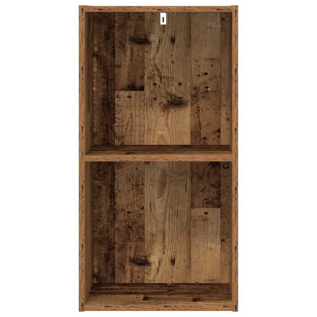Regal za knjige boja starog drva 40x30x77 cm konstruirano drvo