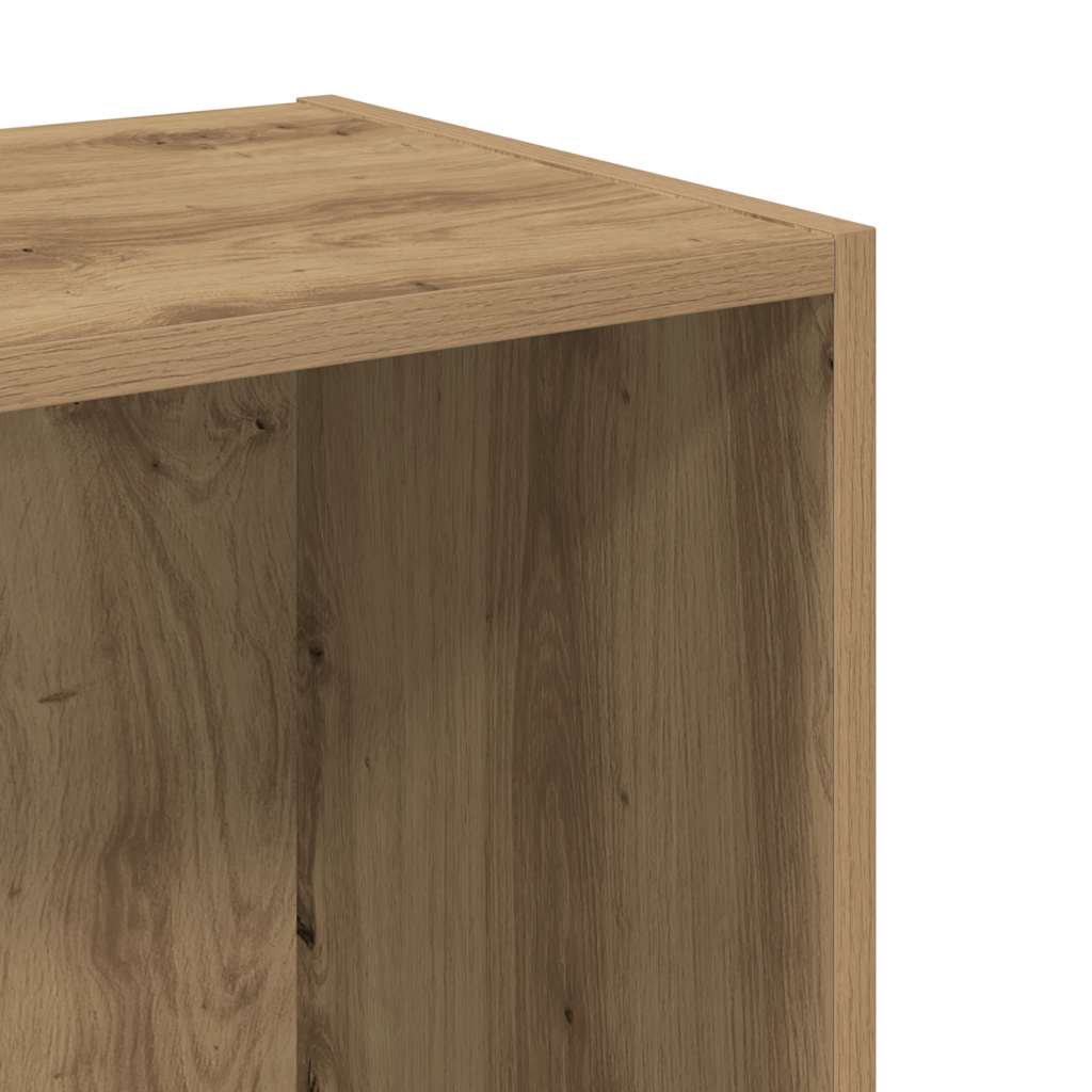 Regal za knjige boja hrasta 40x30x77 cm konstruirano drvo