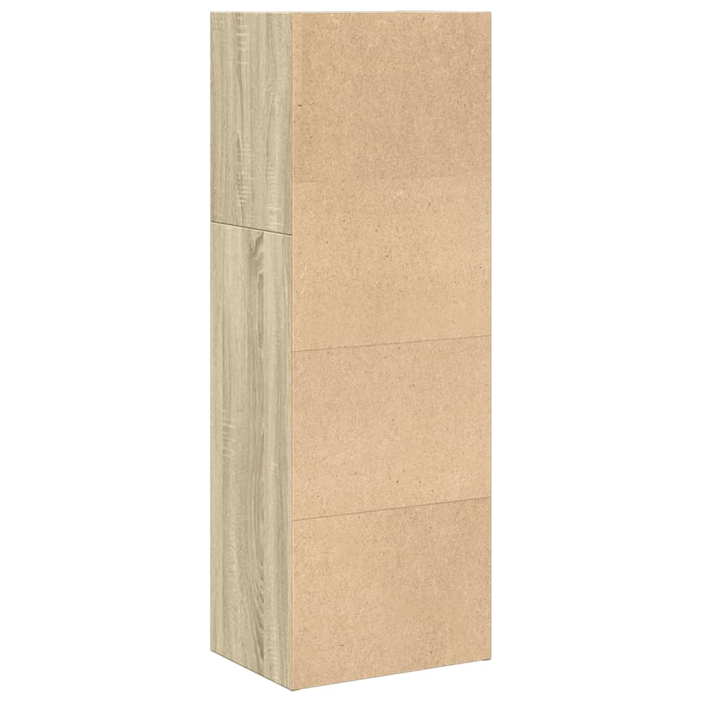 Regal za knjige boja hrasta 40x30x114 cm od konstruiranog drva